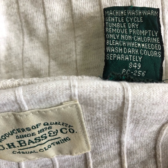 G.H. Bass & Co. 100% Cotton Thermal - Picture 6 of 6